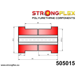 505015: Tuleja uniwersalna 50mm Strongflex