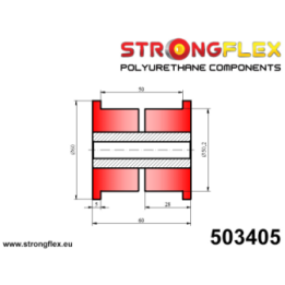 503405: Tuleja uniwersalna 50mm Strongflex