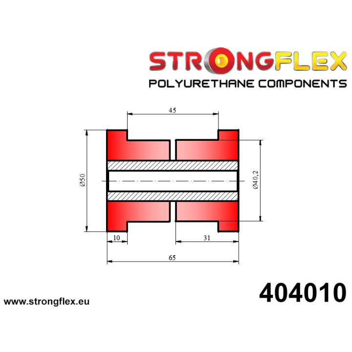 404010: Tuleja uniwersalna 40mm Strongflex