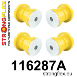 116287A: Zestaw tulei przedniego wózka SPORT Strongflex