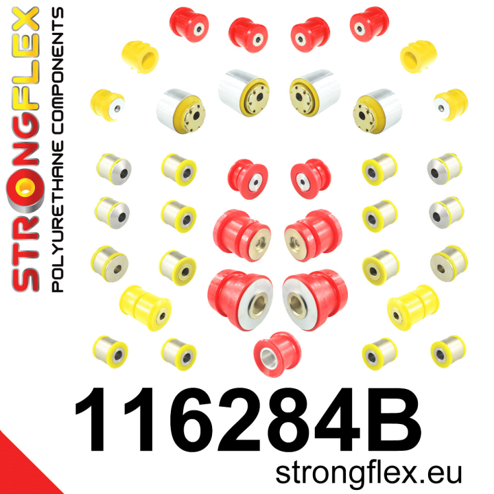116284B: Kompletny zestaw zawieszenia AMG Strongflex