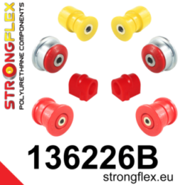 136226B: Zestaw zawieszenia przedniego i tylnej belki Strongflex