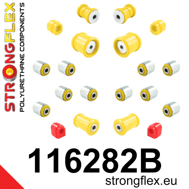 116282B: Kompletny zestaw zawieszenia Strongflex