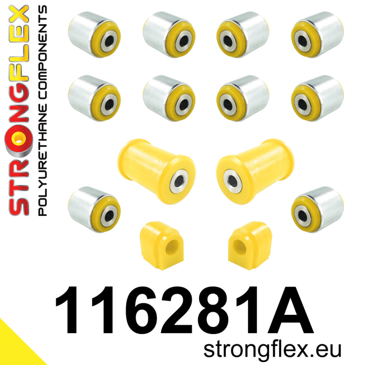 116281A: Zestaw zawieszenia tylnego SPORT Strongflex