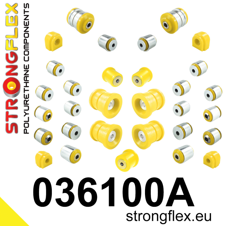 036100A: Kompletny zestaw zawieszenia SPORT Strongflex
