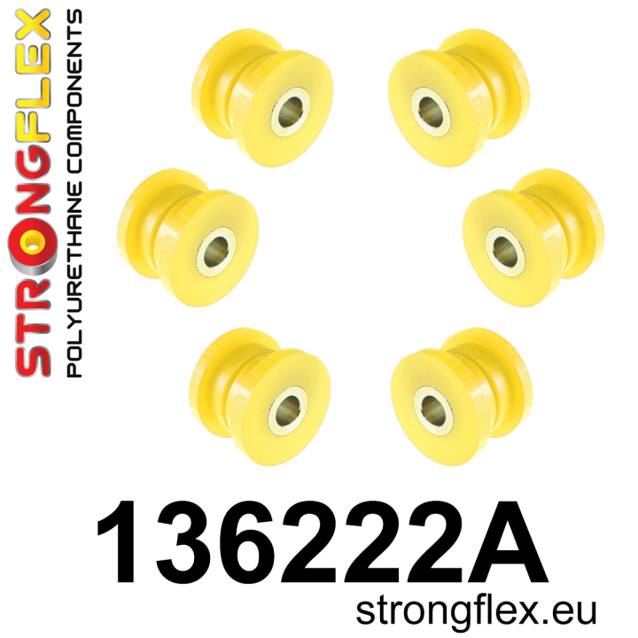 136222A: Zestaw tulei przedniego wózka SPORT Strongflex