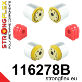 116278B: Zestaw przedniego zawieszenia Strongflex