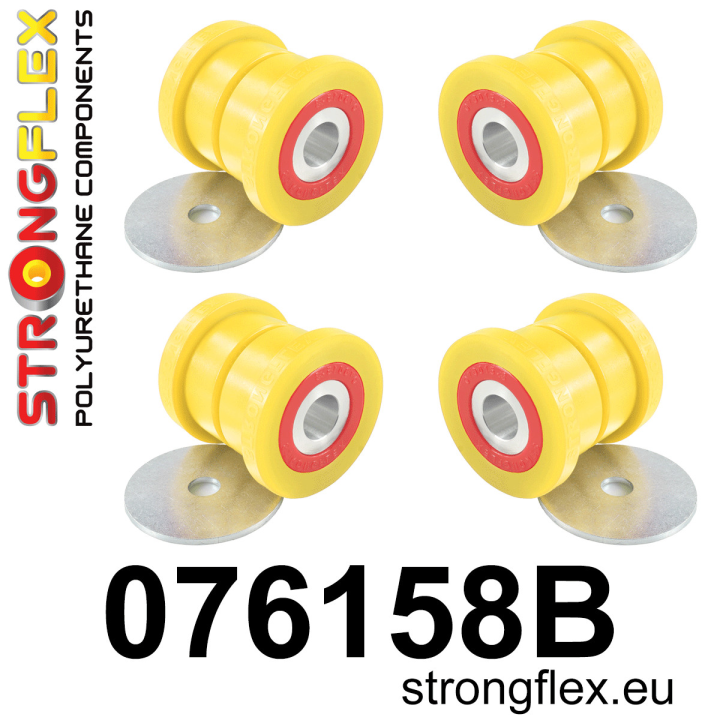 076158B: Zestaw tulei tylnego wózka Strongflex