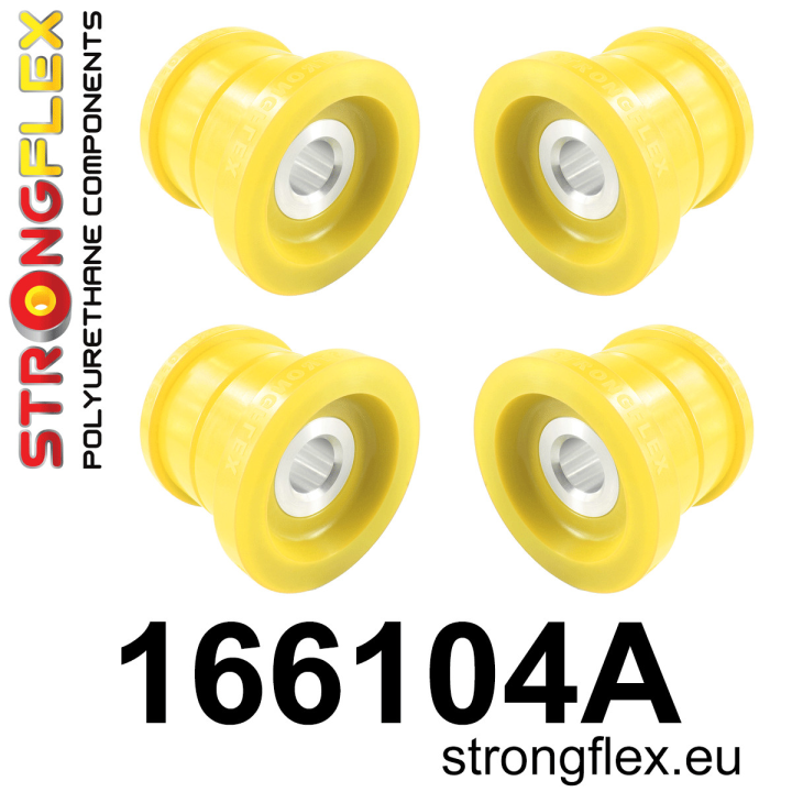 166104A: Zestaw tulei tylnego wózka SPORT Strongflex