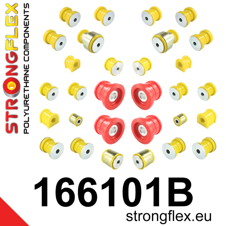 166101B: Kompletny zestaw zawieszenia Strongflex