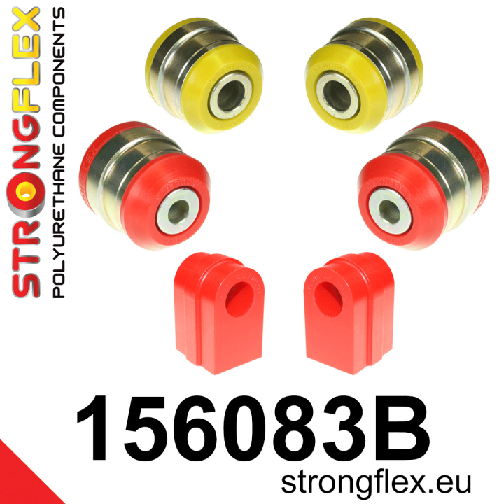 156083B: Zestaw zawieszenia przedniego Strongflex