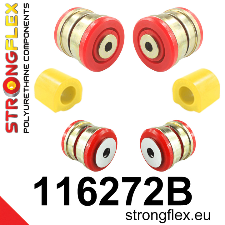 116272B: Zestaw przedniego zawieszenia Strongflex