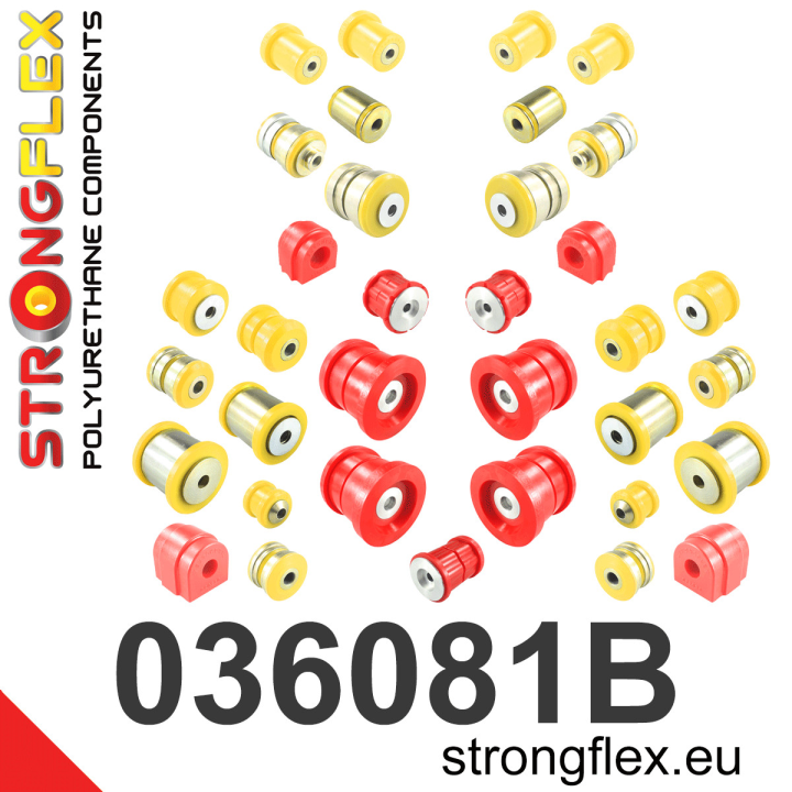036081B: Kompletny zestaw zawieszenia Strongflex