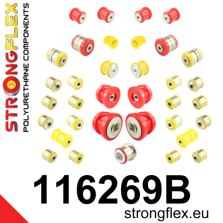 116269B: Kompletny zestaw zawieszenia Strongflex