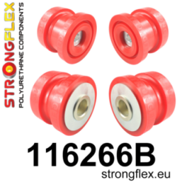 116266B: Zestaw tulei tylnego wózka Strongflex