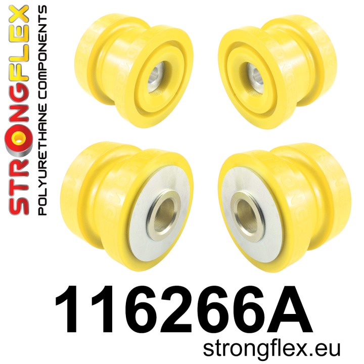 116266A: Zestaw tulei tylnego wózka SPORT Strongflex