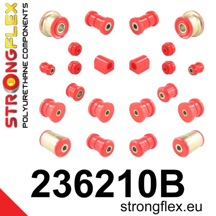 236210B: Kompletny zestaw zawieszenia Strongflex