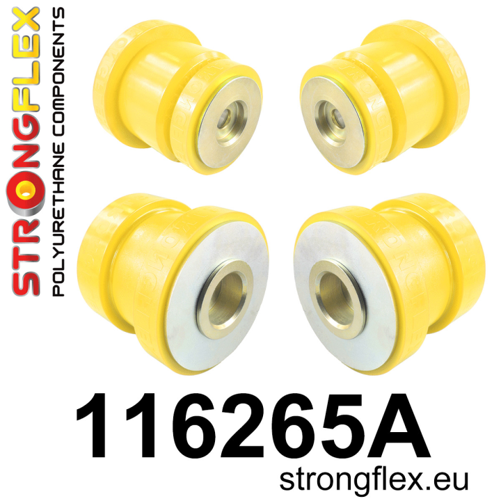 116265A: Zestaw tulei tylnego wózka SPORT Strongflex