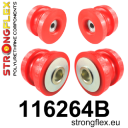 116264B: Zestaw tulei tylnego wózka Strongflex