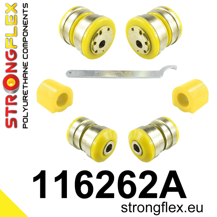 116262A: Zestaw przedniego zawieszenia SPORT Strongflex