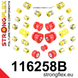 116258B: Kompletny zestaw zawieszenia Strongflex