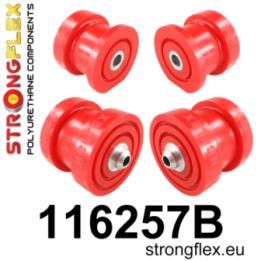 116257B: Zestaw tulei tylnego wózka Strongflex