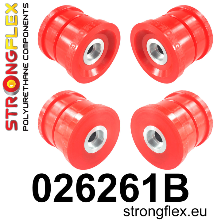 026261B: Zestaw tulei tylnego wózka Strongflex