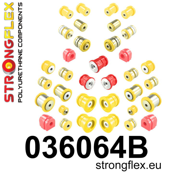 036064B: Kompletny zestaw zawieszenia Strongflex