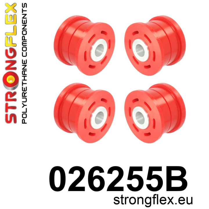026255B: Zestaw tulei tylnego wózka Strongflex