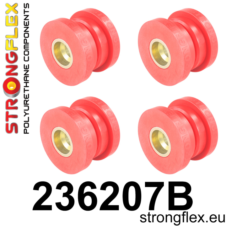 236207B: Zestaw tulei tylnego wózka Strongflex