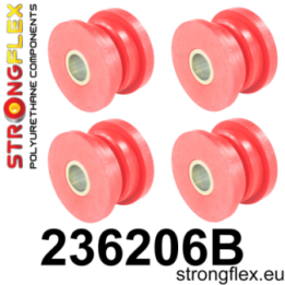 236206B: Zestaw tulei przedniego wózka Strongflex