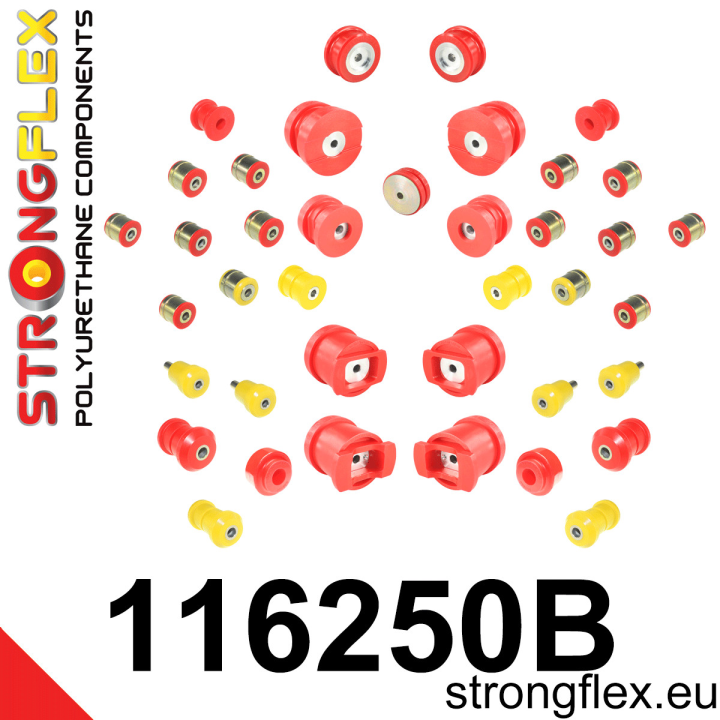 116250B: Kompletny zestaw zawieszenia Strongflex