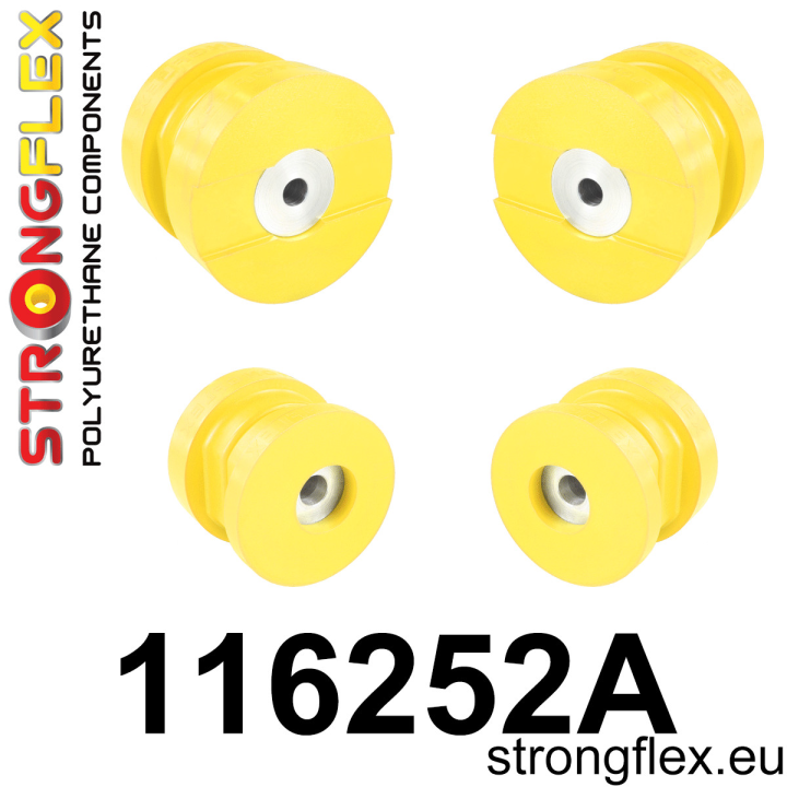 116252A: Zestaw tulei tylnego wózka SPORT Strongflex
