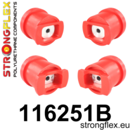 116251B: Zestaw tulei przedniego wózka Strongflex