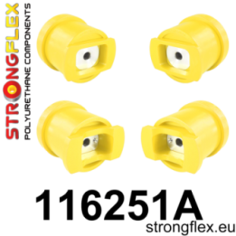 116251A: Zestaw tulei przedniego wózka SPORT Strongflex