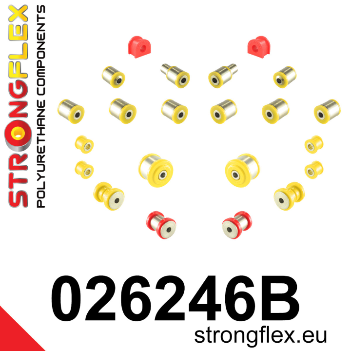 026246B: Zestaw zawieszenia tylnego Strongflex