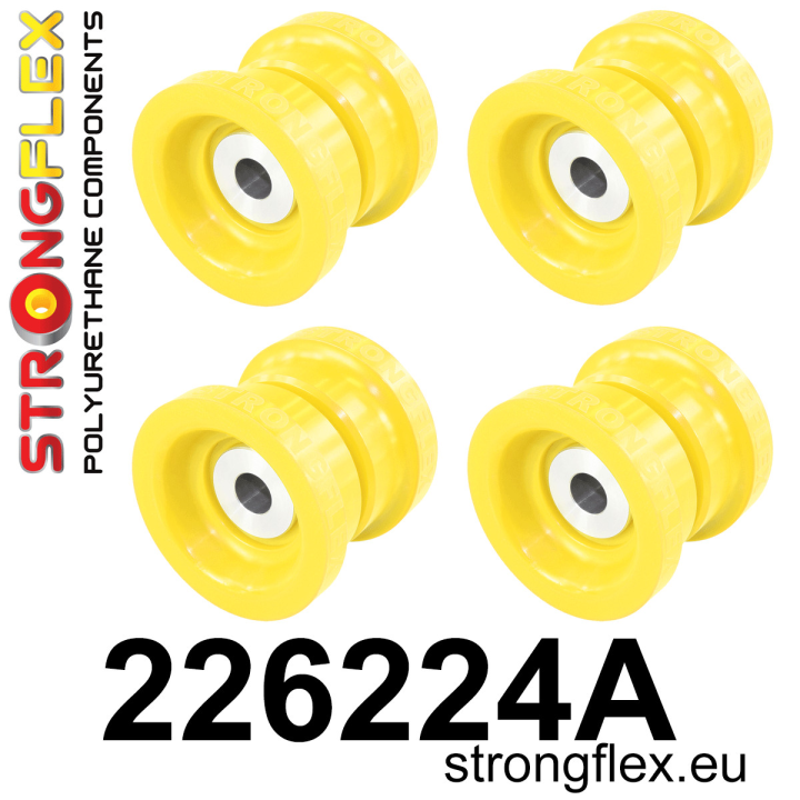 226224A: Zestaw tulei przedniego wózka SPORT Strongflex