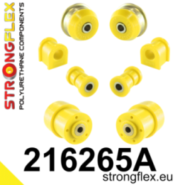 216265A: Zestaw przedniego zawieszenia i tylnej belki SPORT Strongflex