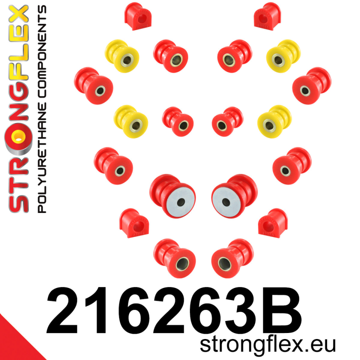 216263B: Kompletny zestaw zawieszenia Strongflex
