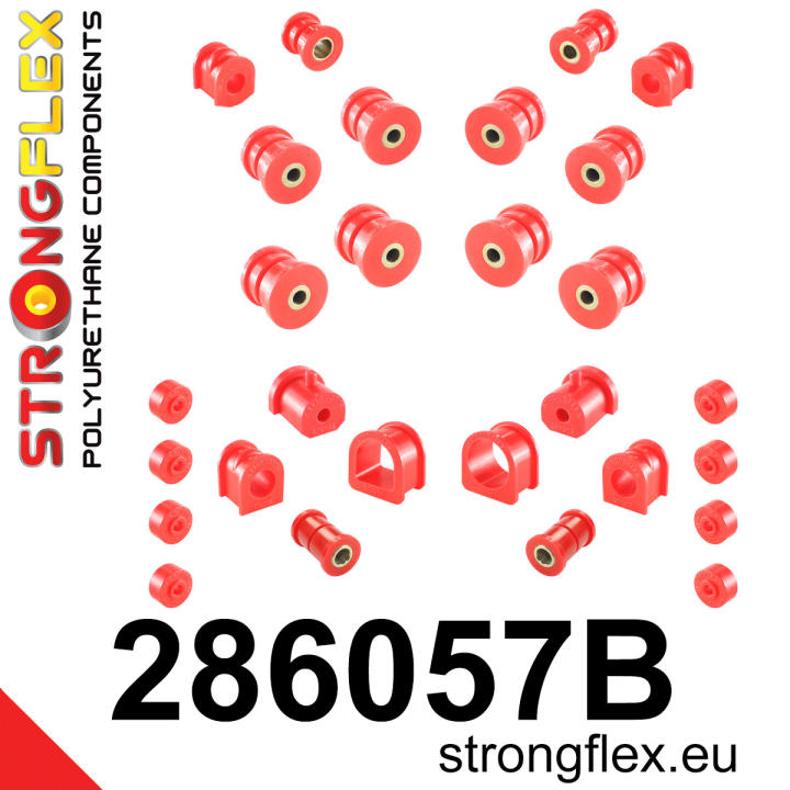 286057B: Kompletny zestaw zawieszenia Strongflex