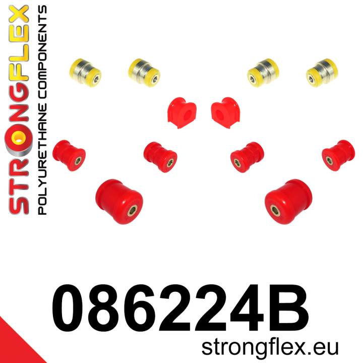 086224B: Zestaw zawieszenia przedniego Strongflex