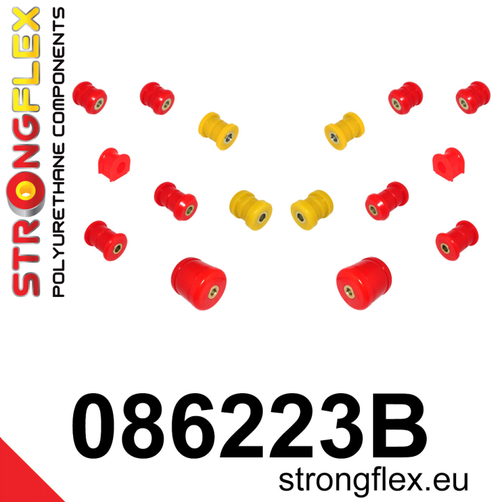 086223B: Zestaw zawieszenia tylnego Strongflex
