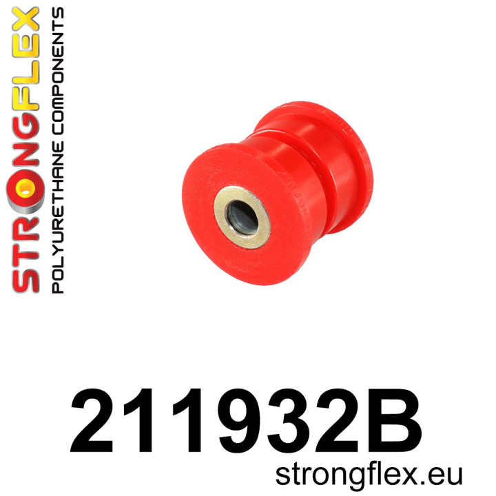 211932B: Tuleja wahacza tylnego wleczonego - przednia Strongflex