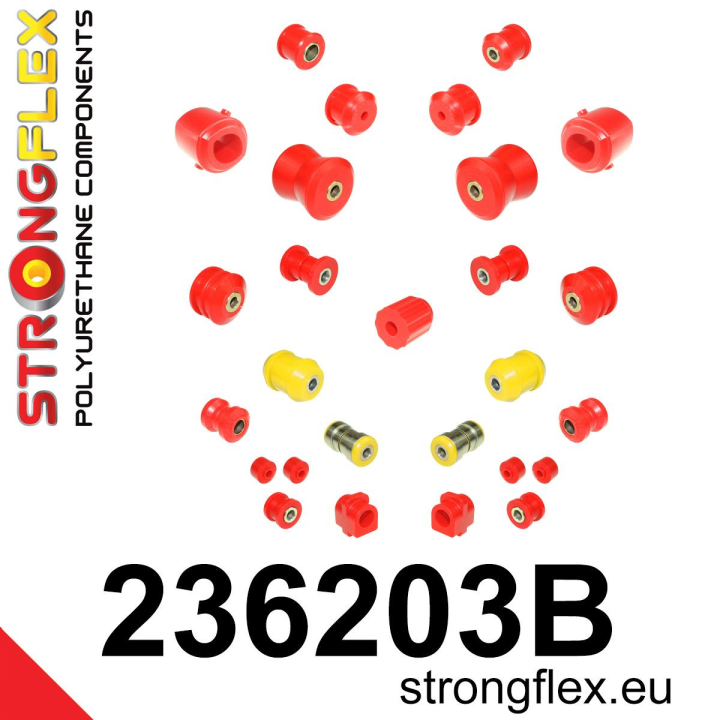 236203B: Kompletny zestaw zawieszenia Strongflex
