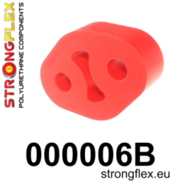 000006B: Wieszak tłumika 47mm Strongflex