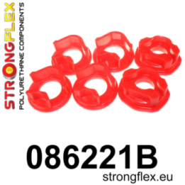 086221B: Zestaw wkładek poduszek silnika Strongflex