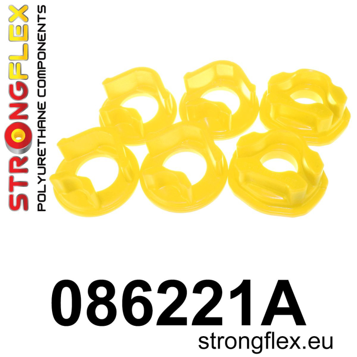 086221A: Zestaw wkładek poduszek silnika SPORT Strongflex