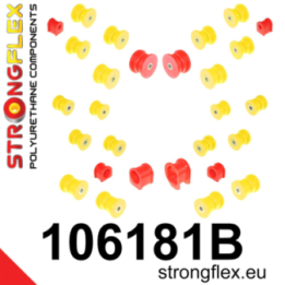 106181B: Kompletny zestaw tulei zawieszenia Strongflex