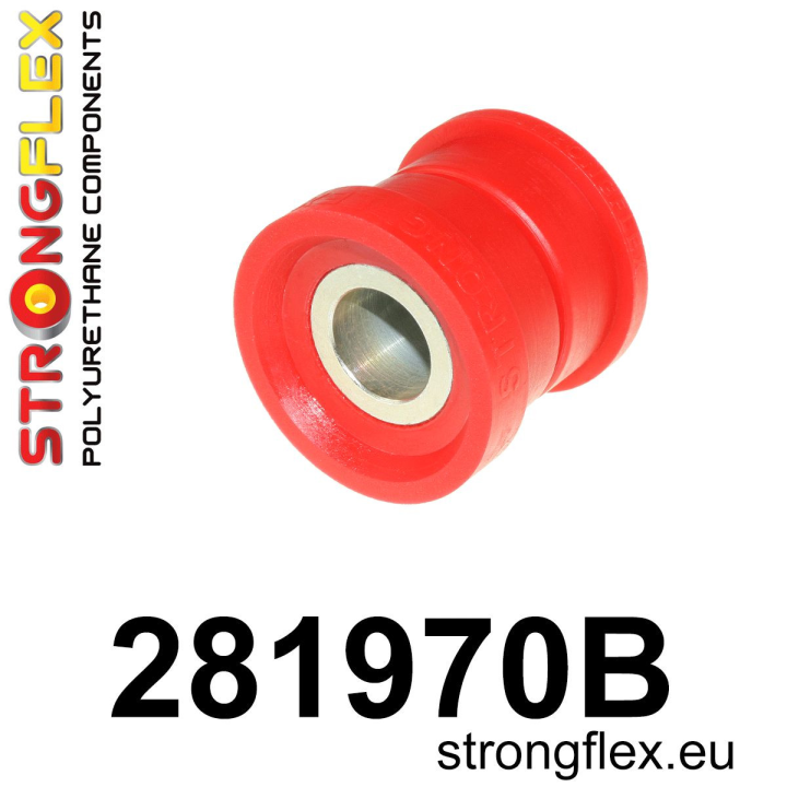 281970B: Tuleja wahacza tylnego wleczonego przednia Strongflex