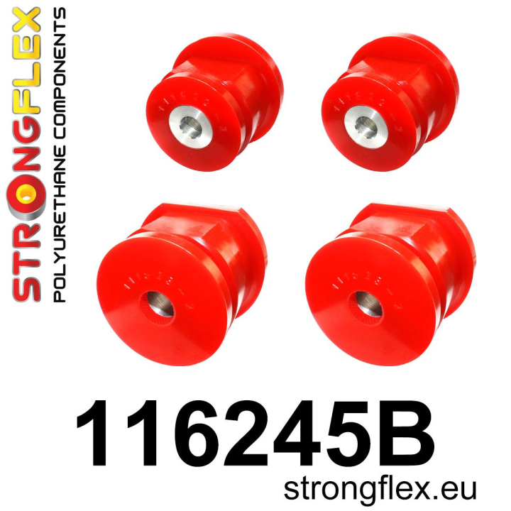 Strongflex 116245B: Zestaw tulei tylnego wózka